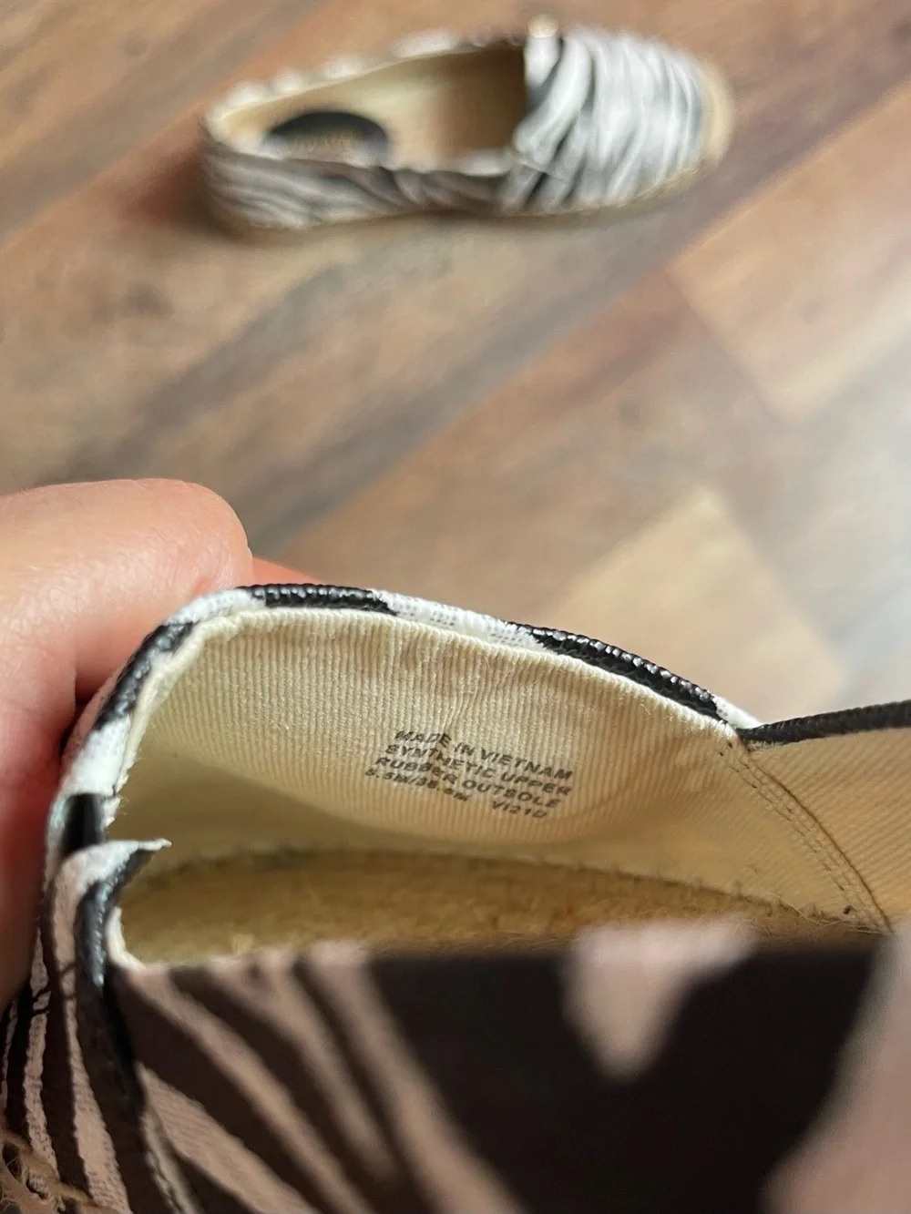 MICHAEL  Kors Zebra-Print Espadrilles - Black & White